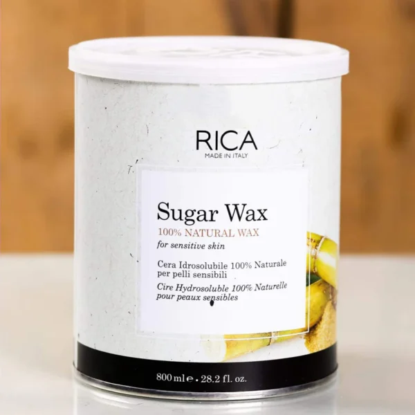 Rica Sugar Wax Painless Hair Removal Wax For Men & Women| Quick & Easy Tan Removal Waxing For Face, Armpit & Body| 800 ml: