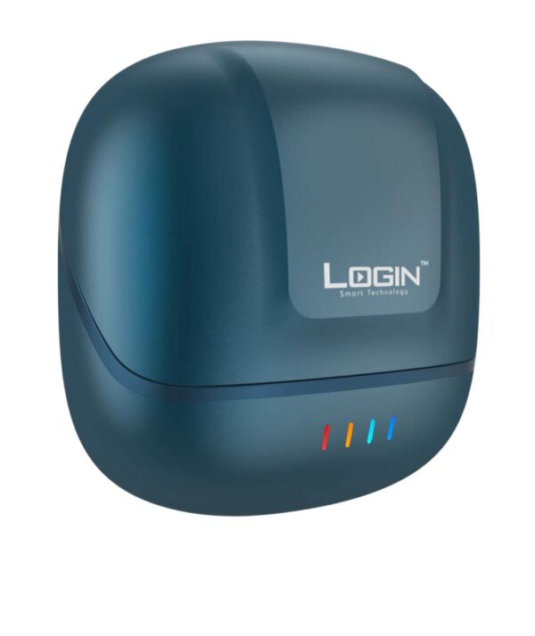 Login LT-206 Earbuds, Premium & Sleek Design, Up to 50 Hours Play Time, Noise Cancellation Feature. - Image 2