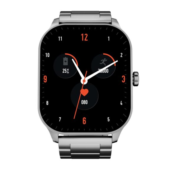 Login L-104 Elite Smart Watch, 1.96 Amoled Display, 100+ Sports Modes, Health & Fitness Tracking, Water & Dust Resistant. - Image 3
