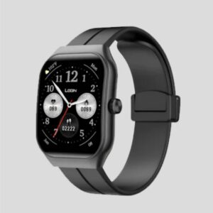 Login LT-W2 HORIZON Smart Watch, 1.96 Inches Amoled Display, 100+ Exercise Mode, Chat GPT. Color: Black.