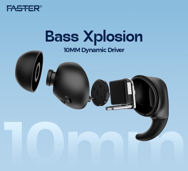 Faster Stud X Earbuds – Bold Beats - Image 2