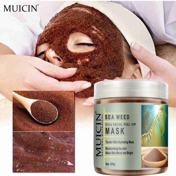 Sea Weed Peel-Off Mask - Refresh From The Sea Depths, 200grm, Hydrate & Brighten Your Skin. - Image 3