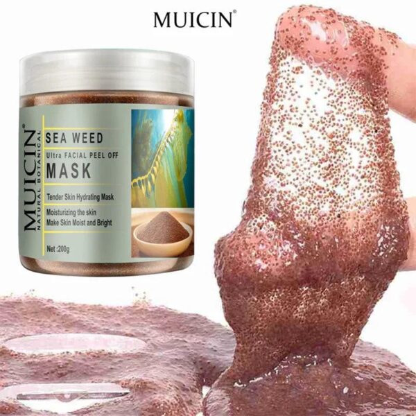 Sea Weed Peel-Off Mask - Refresh From The Sea Depths, 200grm, Hydrate & Brighten Your Skin. - Image 2