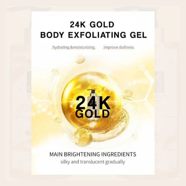 Muicin Rich Facial Scrub - 24K Gold Exfoliating & Anti-Inflammatory Treatment, Purify & Revitalize (300 ML) - Image 8