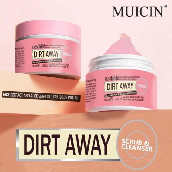 Muicin Deep Clean & Exfoliate Scrub, Refresh & Revitalize, Effective Exfoliation & Smooth Skin- 140 Grams. - Image 3