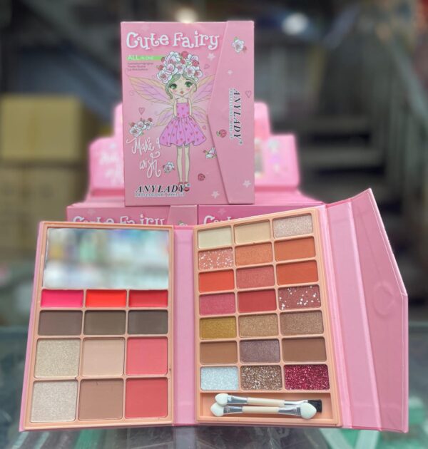 Analydy Makeup Palette, Makeup Kits For All Girls, Includes Eyeshadow, Blusher, Lipstick And Highlighter. - Image 4