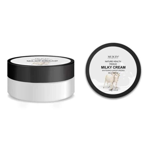 Muicin Goat Milk Enlightening Moisturizer, Gentle Nourishment & Brightness.