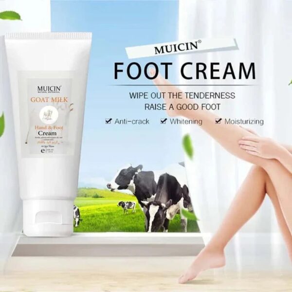 Muicin Goat Milk Renewal Cream for Hands & Feet, Softening & Brightening Care. - Image 4