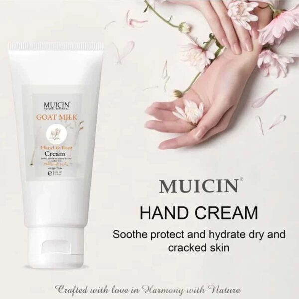 Muicin Goat Milk Renewal Cream for Hands & Feet, Softening & Brightening Care. - Image 3