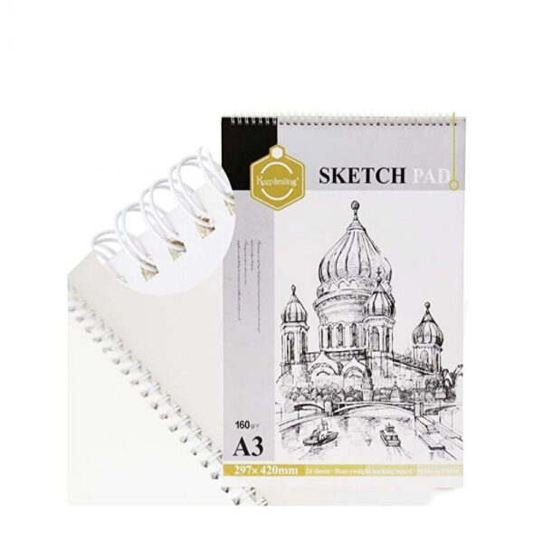 Keep Smiling Artist's Sketch Pad (Size A3). - Image 2
