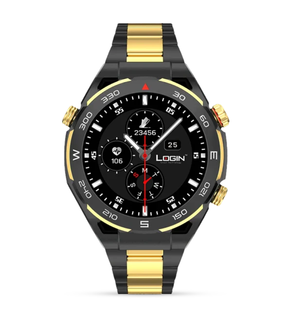 Login LT-W1 LUXE Watch, Color: Golden  - Image 4