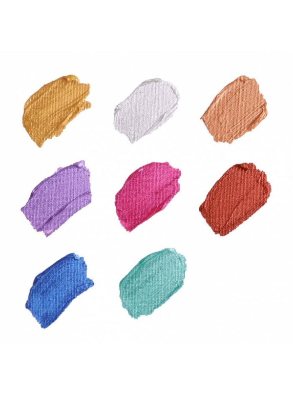 Mont Marte Metallic Acrylic Paints 18 ml Tubes Set Of 8 Pieces. - Image 4
