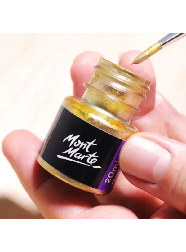 Mont Marte Premium Gold Foil Paint 20 ml. - Image 4