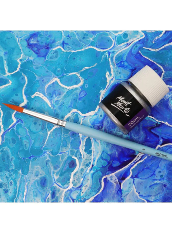 Mont Marte Premium Silver Foil Paint 20 ml. - Image 4