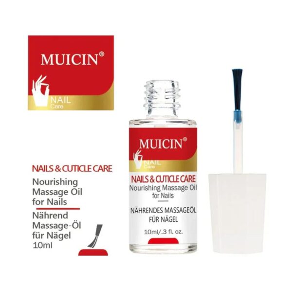 Muicin Nutritive Nourishing Massage Oil For Nails | Daily Nail & Cuticle Care.