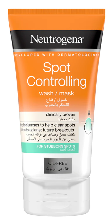 Neutrogena Spot Controlling Facial Scrub 150ml - Image 2