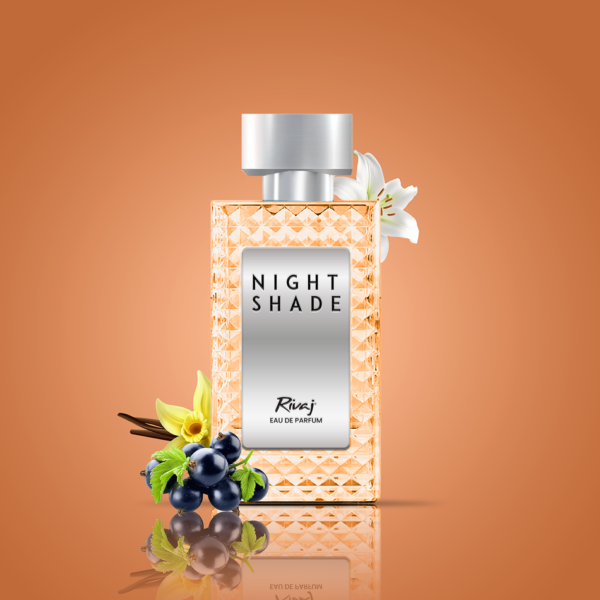 Rivaj Night Shade Women Perfume 85 ml. - Image 2