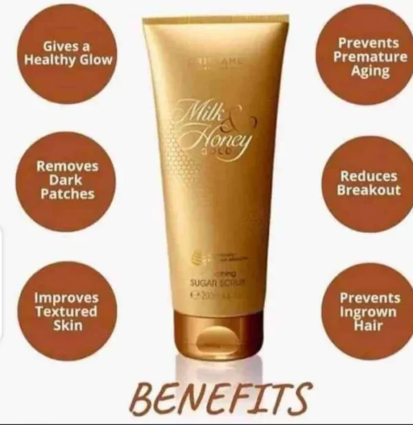 Oriflame Smoothing Sugar Scrub For Beautiful Skin. - Image 3