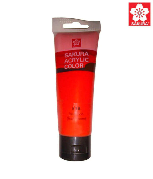 Sakura Acrylic Paint Tubes 75 ml Available In 58 Colors. - Image 5