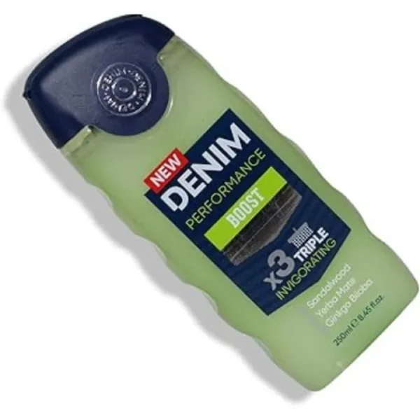 Denim Body And Face Wash Boost for man 250 ML.