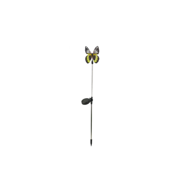Pack of 3 | Solar fiber optic butterfly lamp (Random Colors). - Image 3