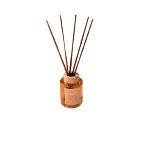 The Language of Flowers Series Reed Diffuser (Australian Sandalwood, 100ml).
