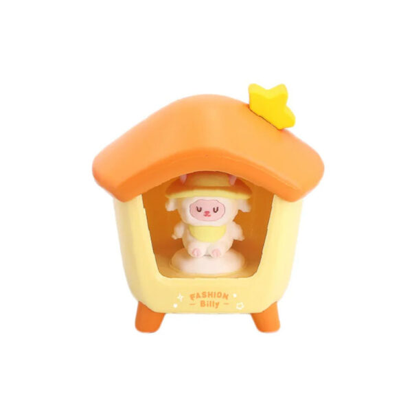 Sleeping Sheep Series LED Night Light (Strawberry).