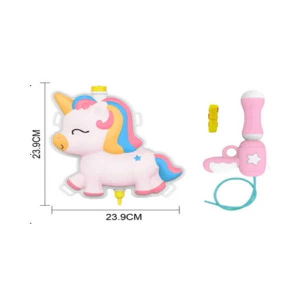 Animal Series Backpack Water Gun(Unicorn) - Image 2