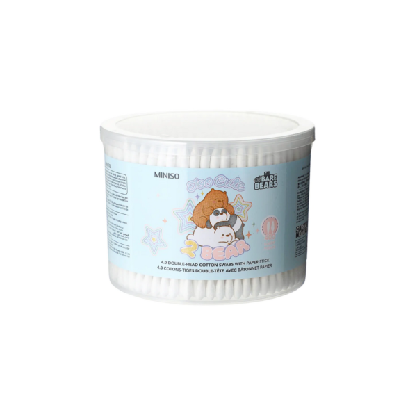 We Bare Bear Collection 4.0 Double-head Cotton Swabs with Paper Stick (400 Count). - Image 4