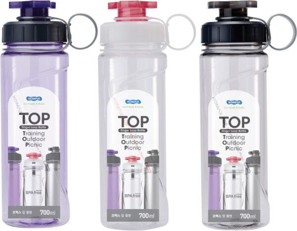 Komax Top Finger Loop Bottle 700ML,Item Code:20615(Grey)/20616(Transparent)/20617(Violet): - Image 5