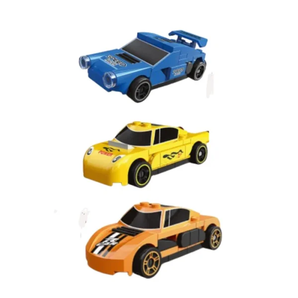 Building Blocks Pull-Back Car (A) (3 Assorted Models) (PDQ) - Image 2