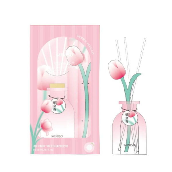 Flower World Reed Diffuser (Tulip,130 ML).