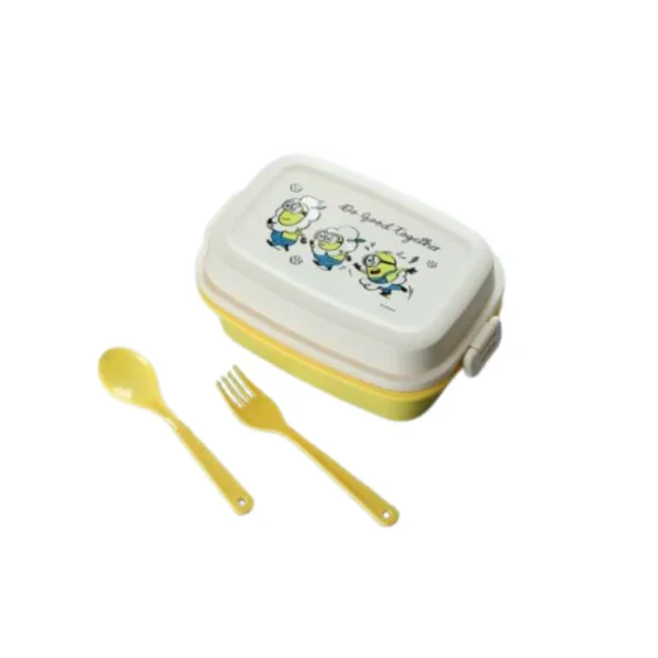 Daisy Minions Collection Double Layered Bento Box (980mL) - Image 2