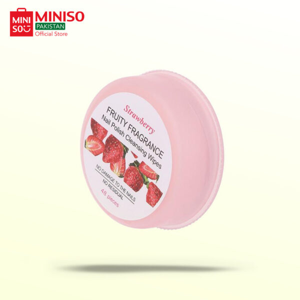 Nail Polish Cleansing Wipes (Strawberry Fragrance). - Image 2
