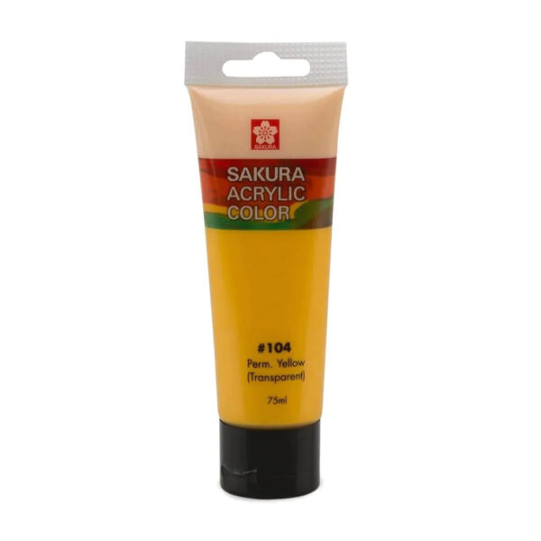 Sakura Acrylic Paint Tubes 75 ml Available In 58 Colors. - Image 25