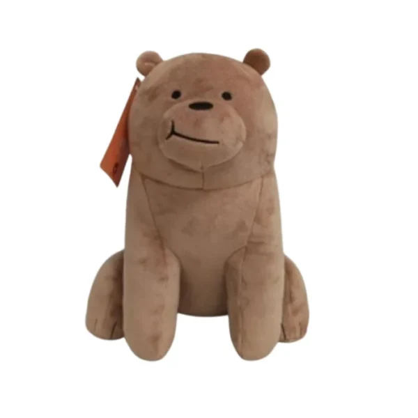 We Bare Bears Seaside Music Festival 11in. Crouching Plush Toy (Grizz)