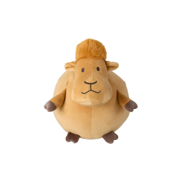 Round Plush Toy(Brown Camel)