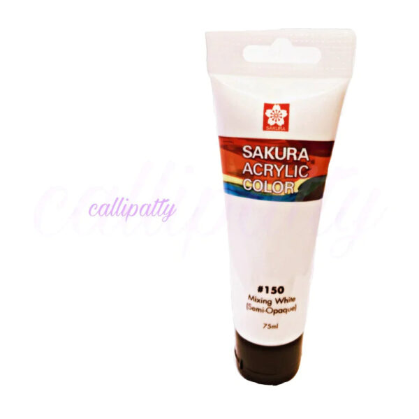 Sakura Acrylic Paint Tubes 75 ml Available In 58 Colors. - Image 4