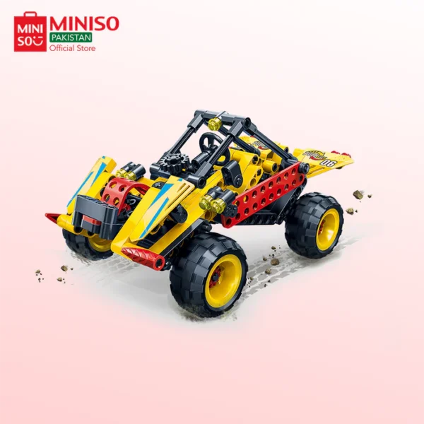 Race Car Building Kit(Yellow, 200 pcs)