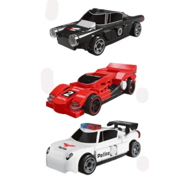 Building Blocks Pull-Back Car (B) (3 Assorted Models) (PDQ) - Image 2