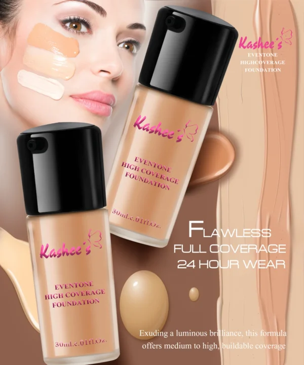 Kashees Eventone High Coverage Liquid Foundation