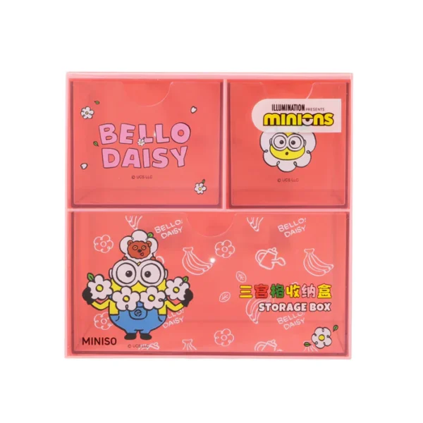Daisy Minions Collection 3 Drawer Storage Box - Image 2