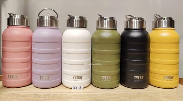 TYESO Balti Bottle Stainless Steel Flask Sports Water Bottle in stock 750ML: Item Code:33-8,Available in 5 Colors: