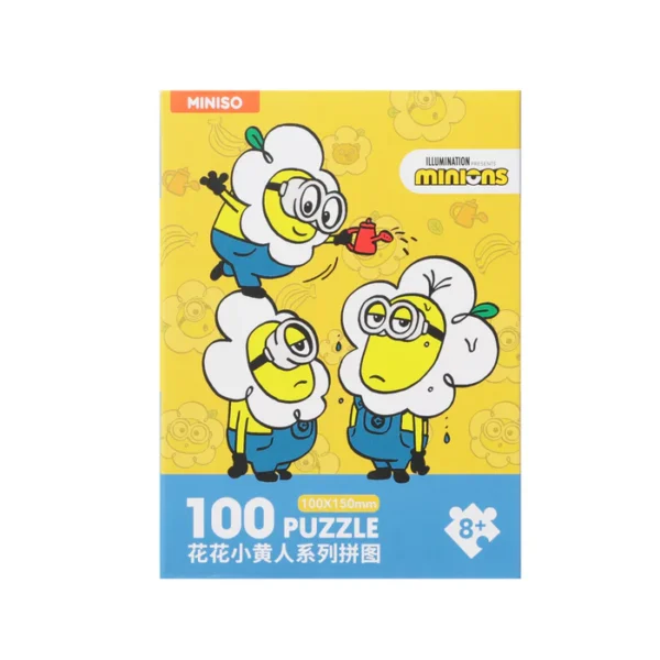 Daisy Minions Collection 100-Piece Photo Frame Puzzle