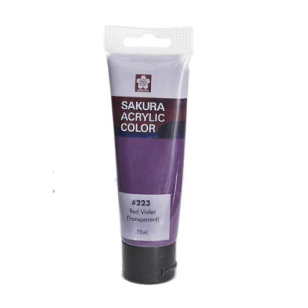 Sakura Acrylic Paint Tubes 75 ml Available In 58 Colors. - Image 13