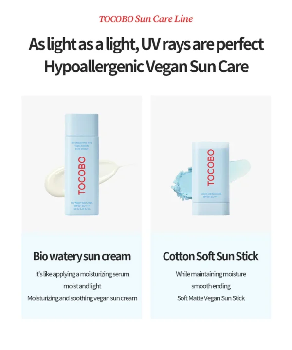 Tocobo – Bio Watery Sun Cream SPF50 - Image 4