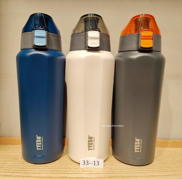 Tyeso Vacuum Insulated Stainless Steel Bottle - 600 ml (3 Colors)(Item Code:33-13)