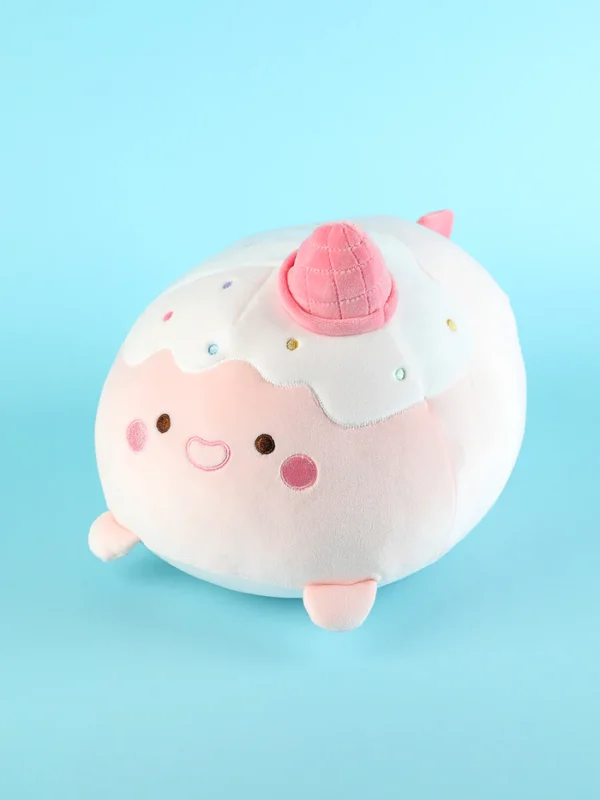 Yummy Yummy Food Series-Strawberry Plush Toy(Pink) - Image 2