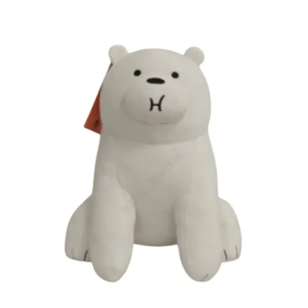 We Bare Bears Seaside Music Festival 11in. Crouching Plush Toy (Ice Bear)