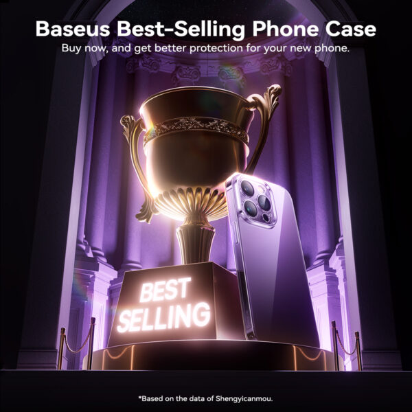 iPhone 15 Pro/Pro Max Phone Case Baseus Lucent Series - Image 3
